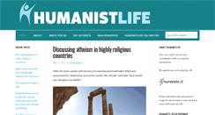 Desktop Screenshot of humanistlife.org.uk